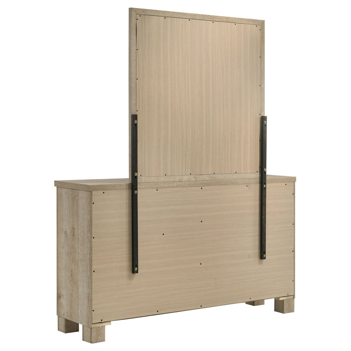 Oakglen Dresser With Mirrors