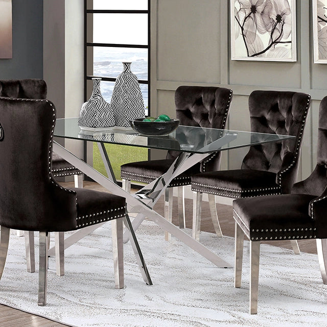 Silveria 7 Pc Dining Table Set