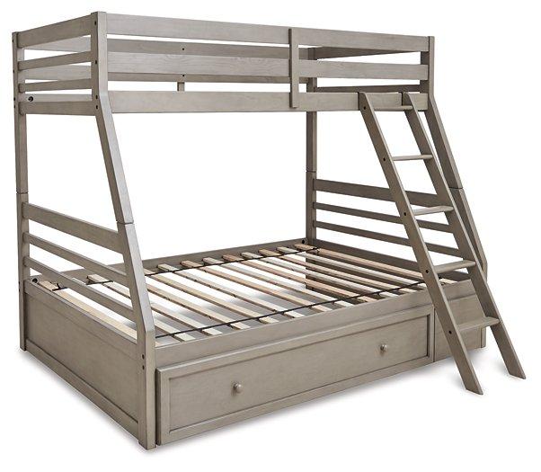 Lettner Youth Bunk Bed with 1 Large Storage Drawer