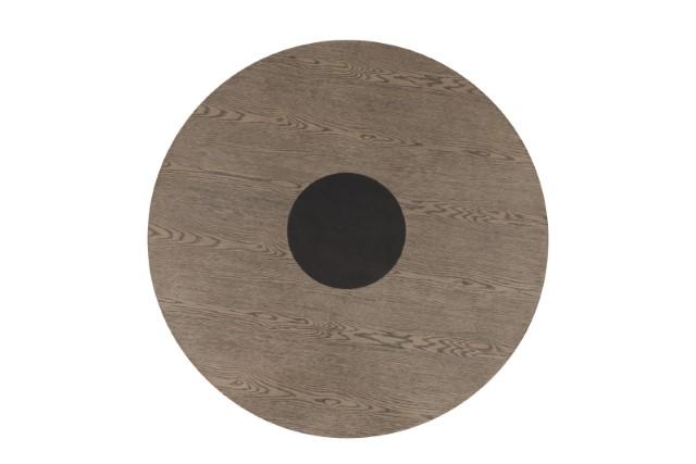 Broager 5 Pc Dining Set (White Swivel Chairs)