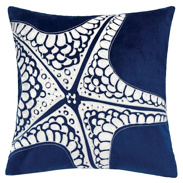 Jude Indigo 20" X 20" Pillow, Indigo image