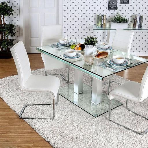 Richfield I Silver/Chrome Dining Table image