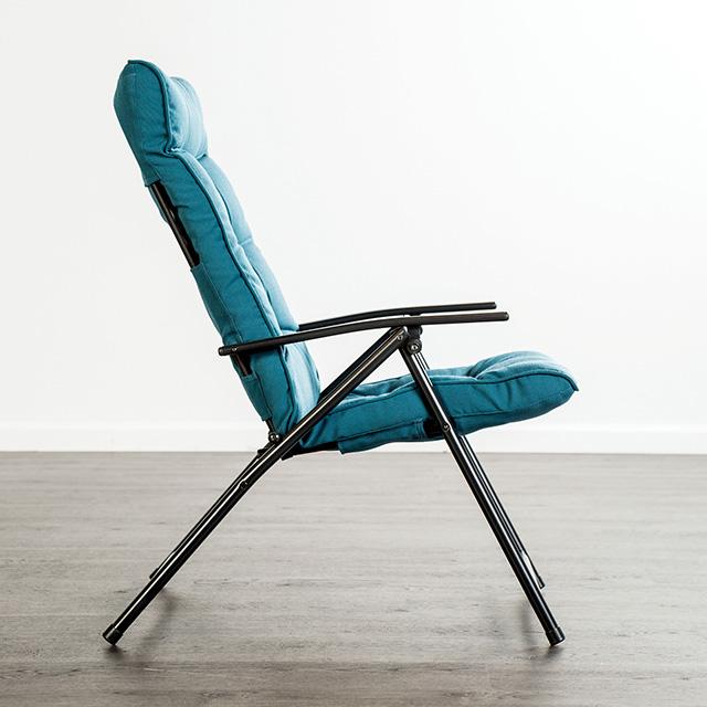 Bastia 3 Pc. Conversation Set Teal & Beige