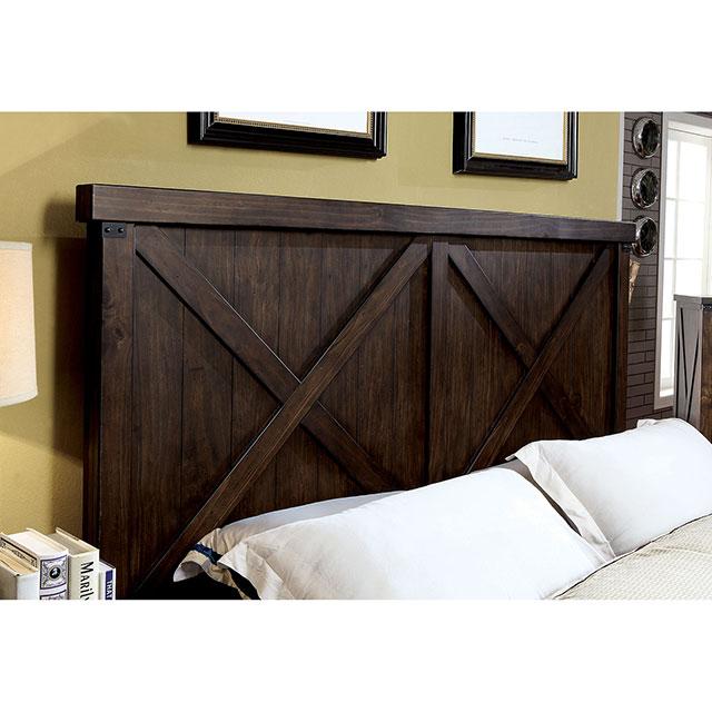 Bianca Dark Walnut Cal.King Bed