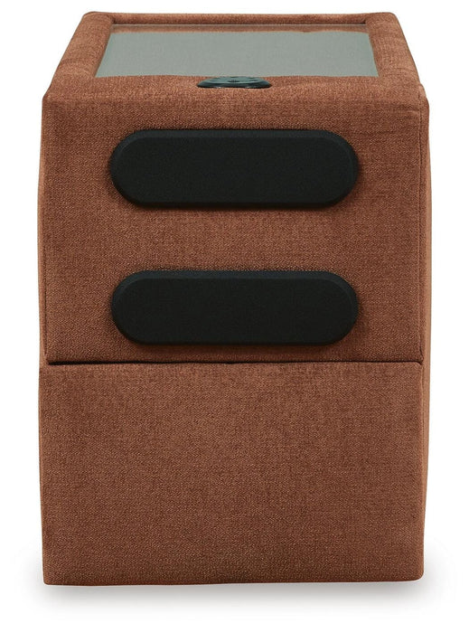 Modmax Balanced Sectional with Audio and Storage Consoles